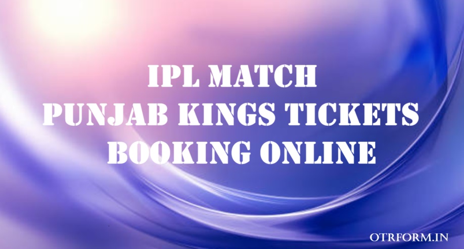 IPL Punjab Kings Tickets How to Buy Online