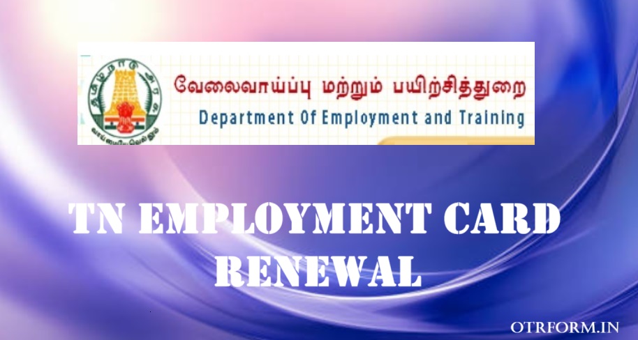TN Employment Card Renewal