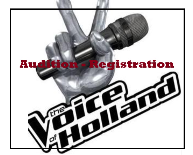 The Voice of Holland Audition, Registration