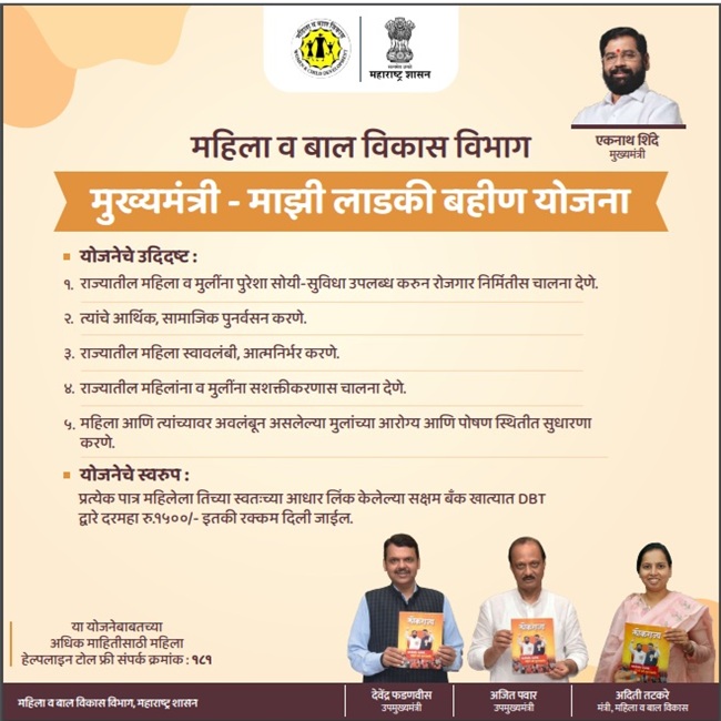 Ladki Bahin Yojana Instruction