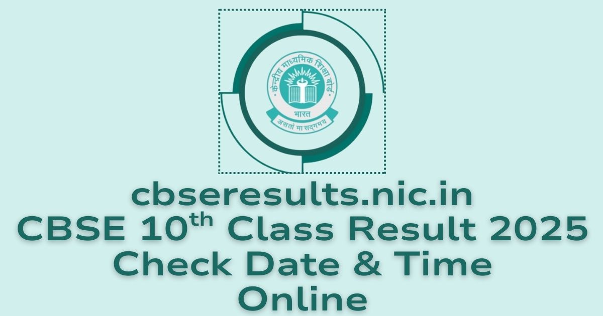 CBSE Class 10th Result online