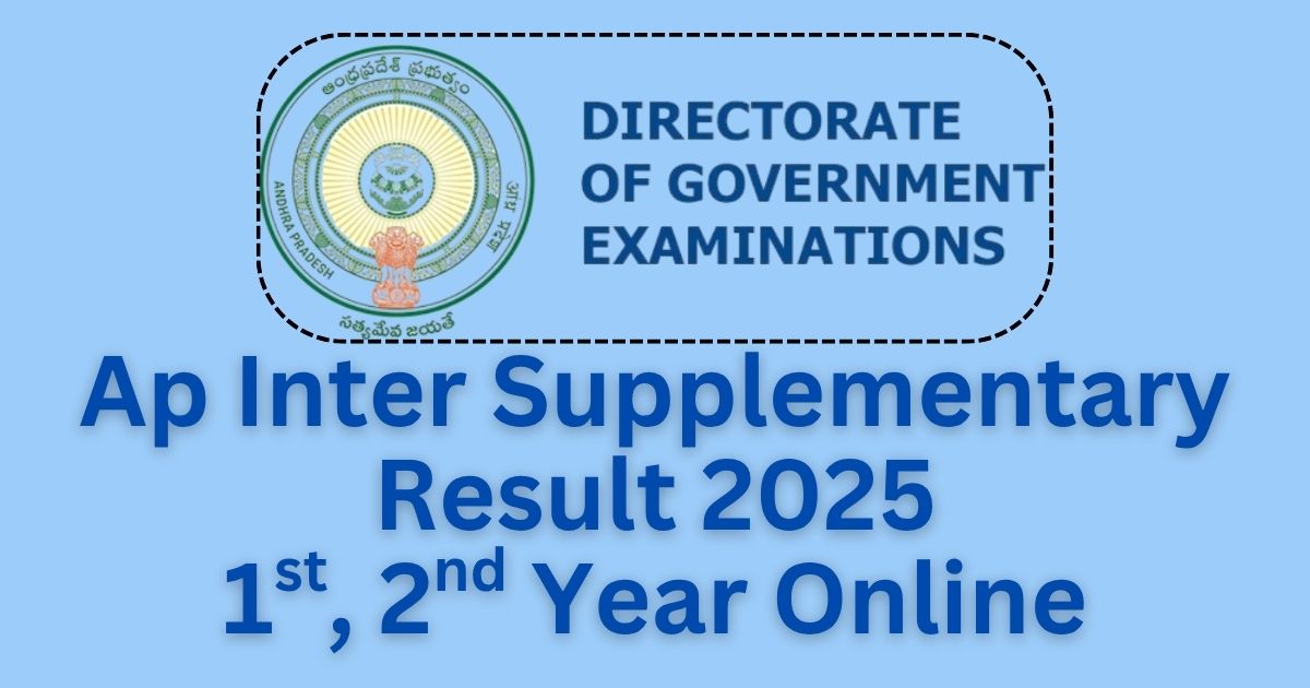 Ap Inter Supplementary Result 2025