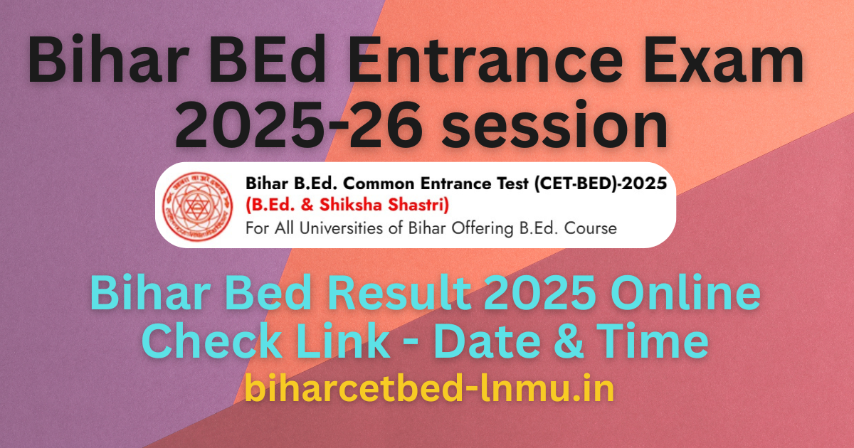 Bihar Bed Result Online