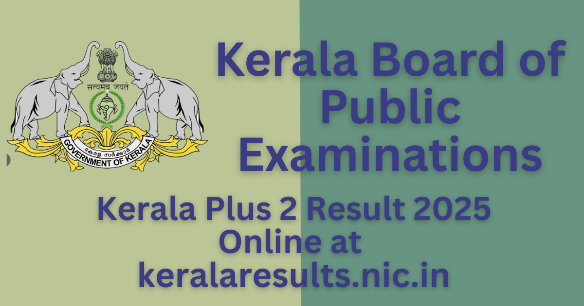 Kerala Plus 2 Result Online