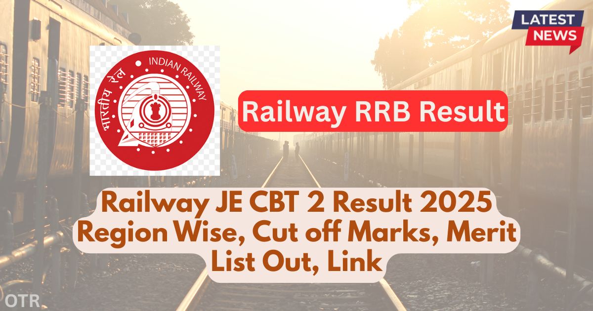 Railway JE CBT 2 Result 2025