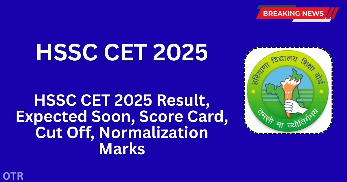 HSSC CET Result