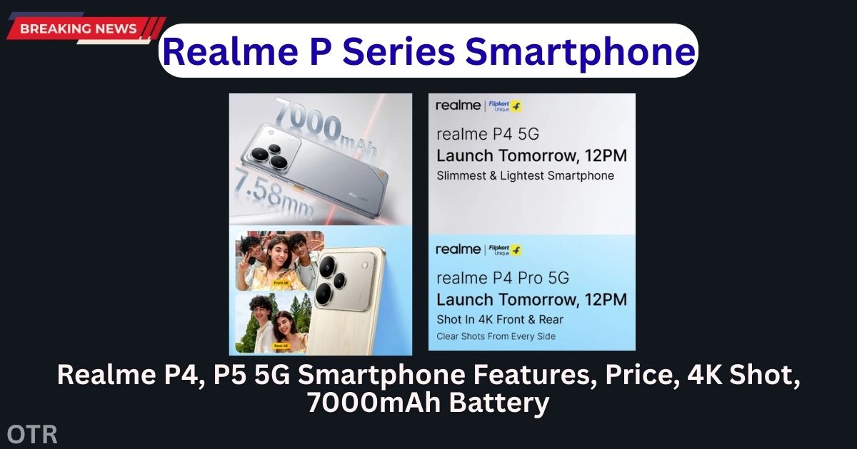 Realme P4, P5 5G Smartphone