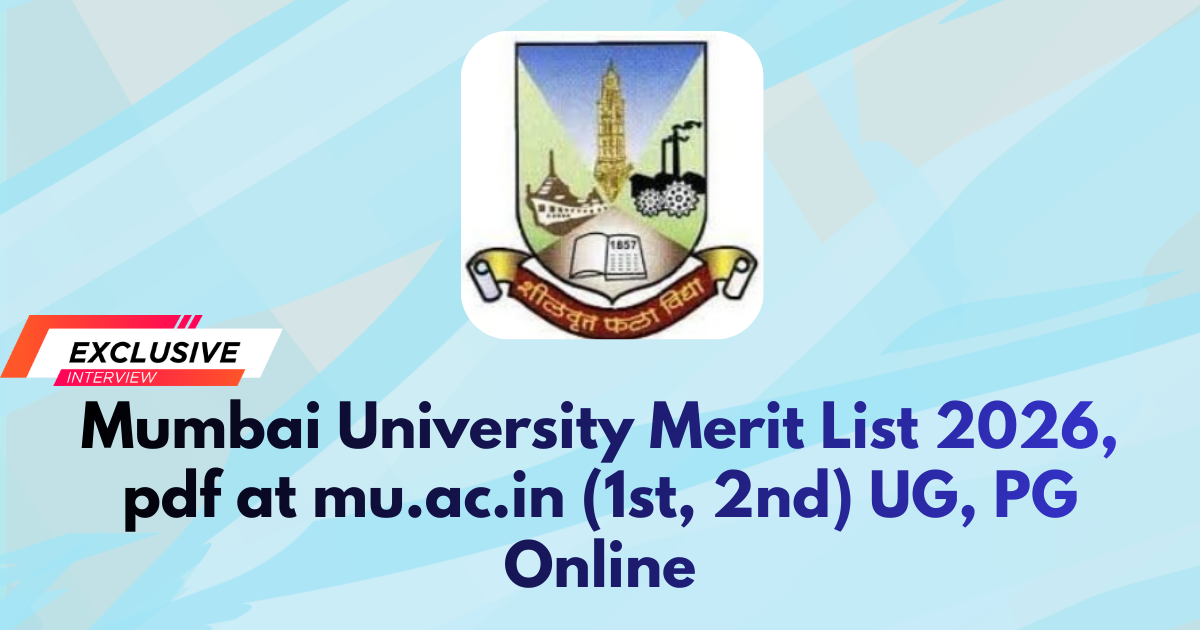 Mumbai University Result, Merit List