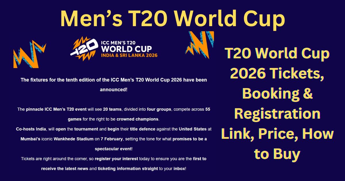 T20 World Cup 2026 Tickets