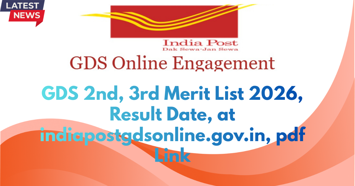 GDS Merit List 2026
