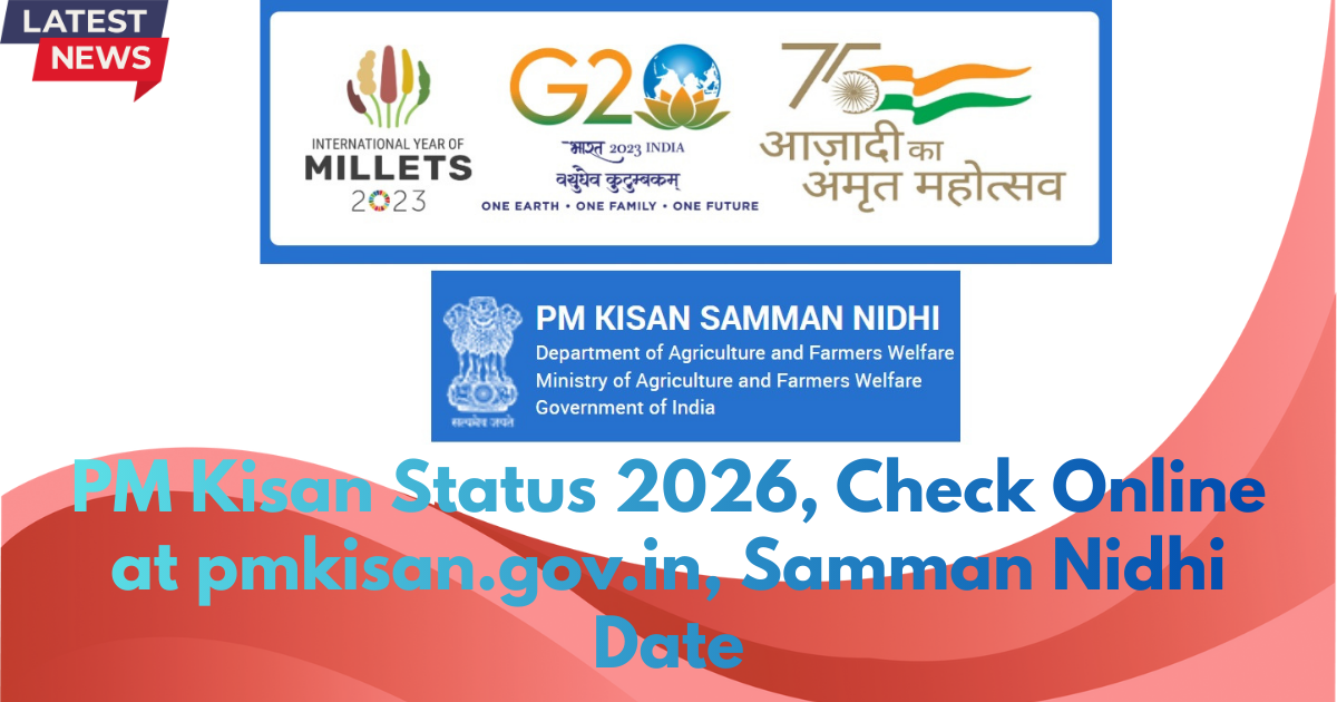 PM Kisan Status 2026, Online at pmkisan.gov.in