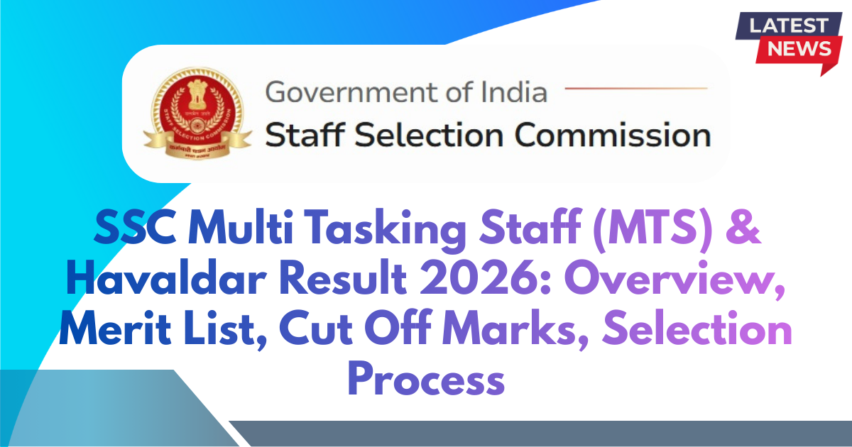 SSC Multi Tasking Staff (MTS) & Havaldar Result 2026