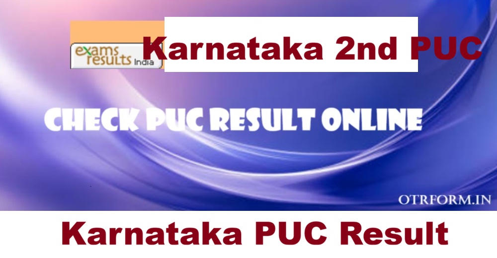 Karnataka 2nd PUC Result