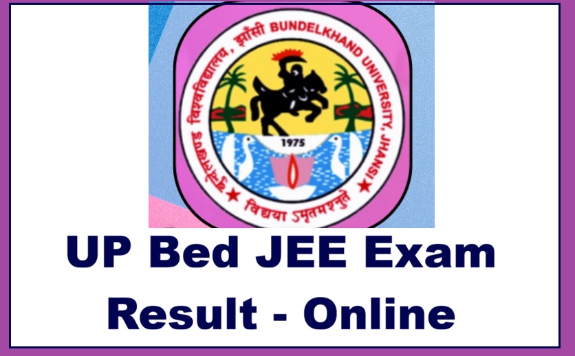 UP BEd JEE Result, Marks Online Link