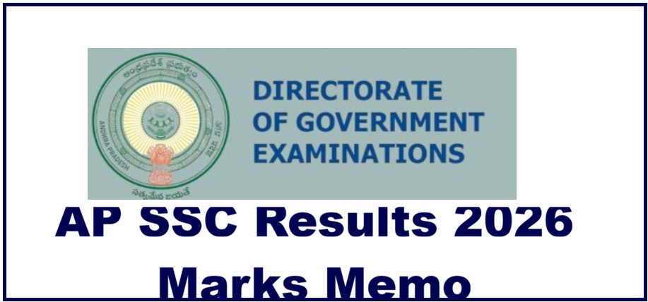 AP SSC Results 2026 Marks Memo