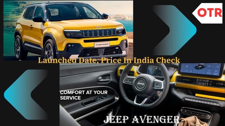 Jeep Avenger Launched Date In India, Price