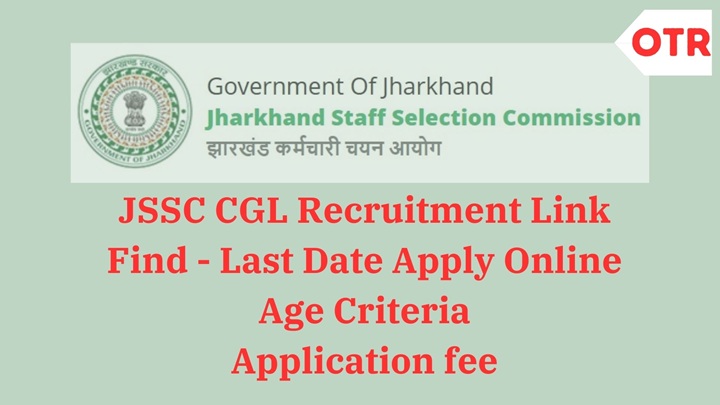 JSSC CGL Recruitment Apply Online