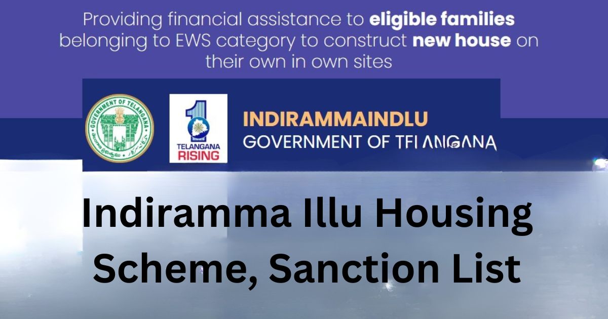 Indiramma Illu Housing Scheme Sanction List