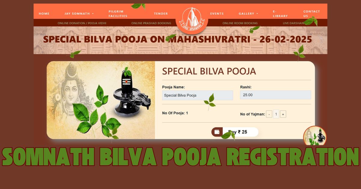 Somnath Bilva Pooja Registration Online