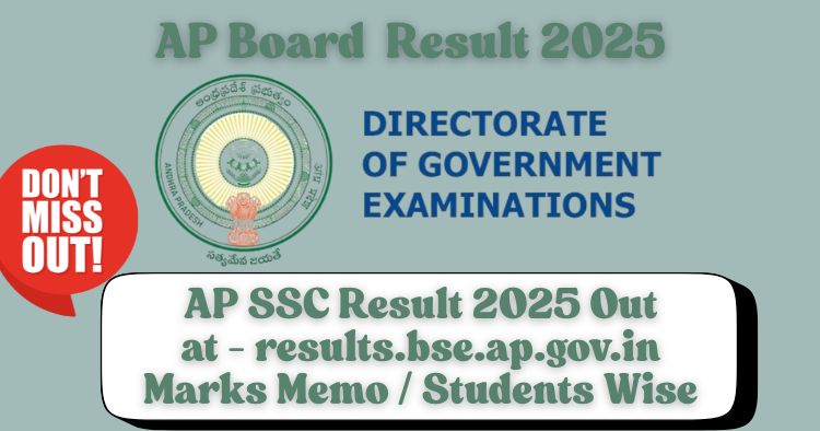 AP SSC, 10th Class Result Out